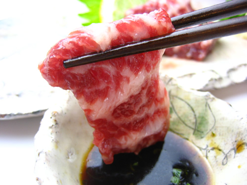 大トロ馬刺し